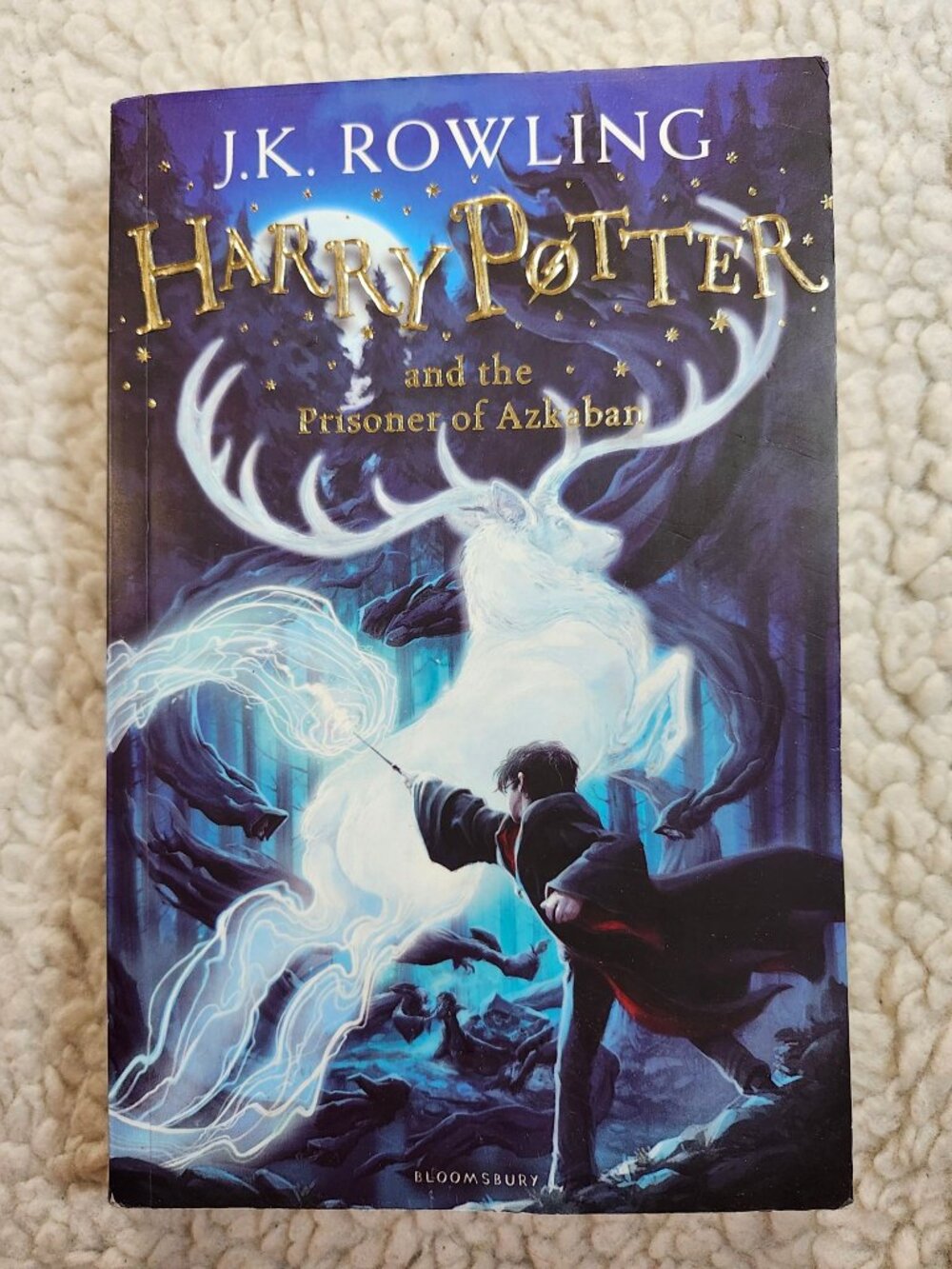 J K Rowling Harry Potter and the Prisoner of Azkaban Paperback Bloomsbury 2014